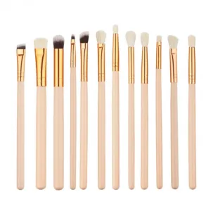 12pcs Makeup Brushes Cosmetic Powder Brush Contour High-light Eyebrow Eyeshadow Make-up Set