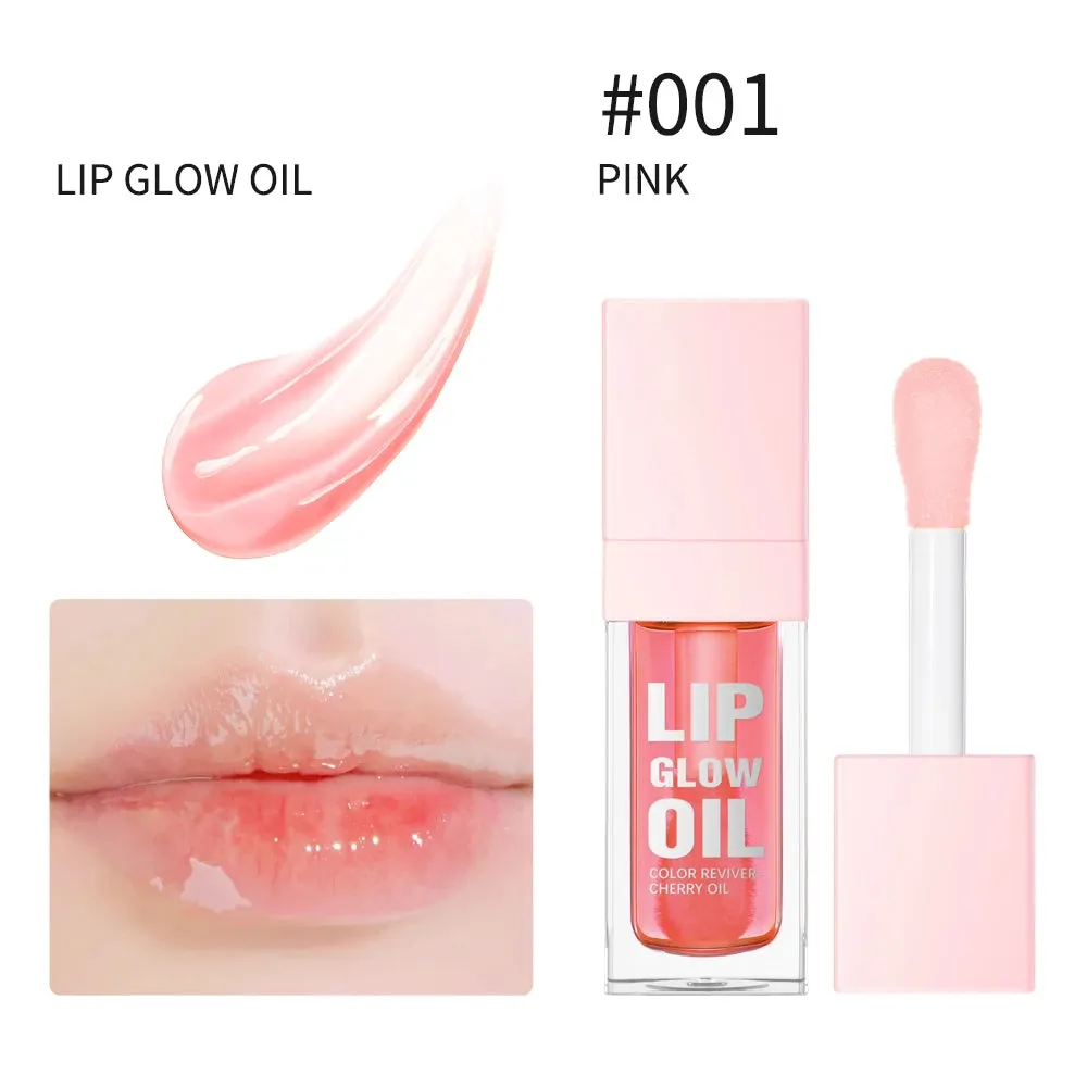 8.3ml Moisturizing Lip Gloss Oil - Tinted Hydrating Lip Glow Volumizing & Nourishing