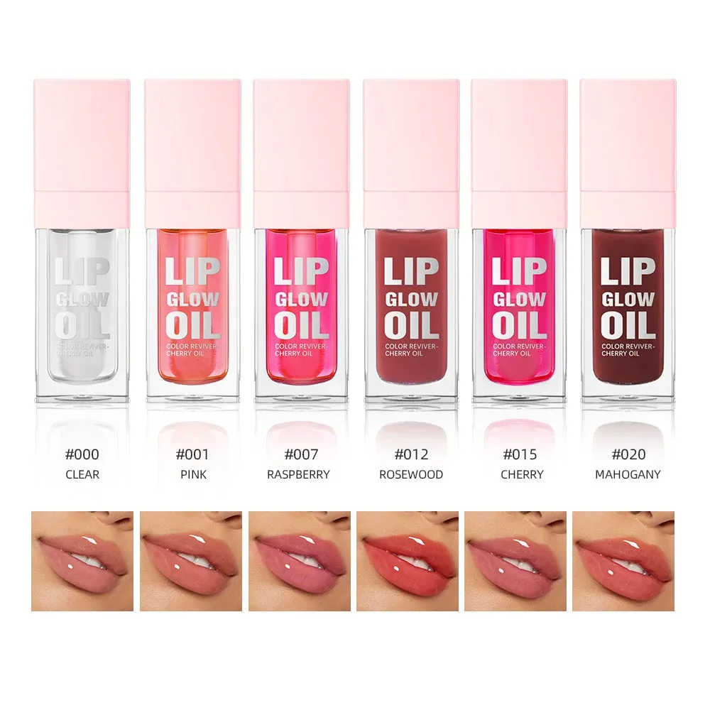 8.3ml Moisturizing Lip Gloss Oil - Tinted Hydrating Lip Glow Volumizing & Nourishing