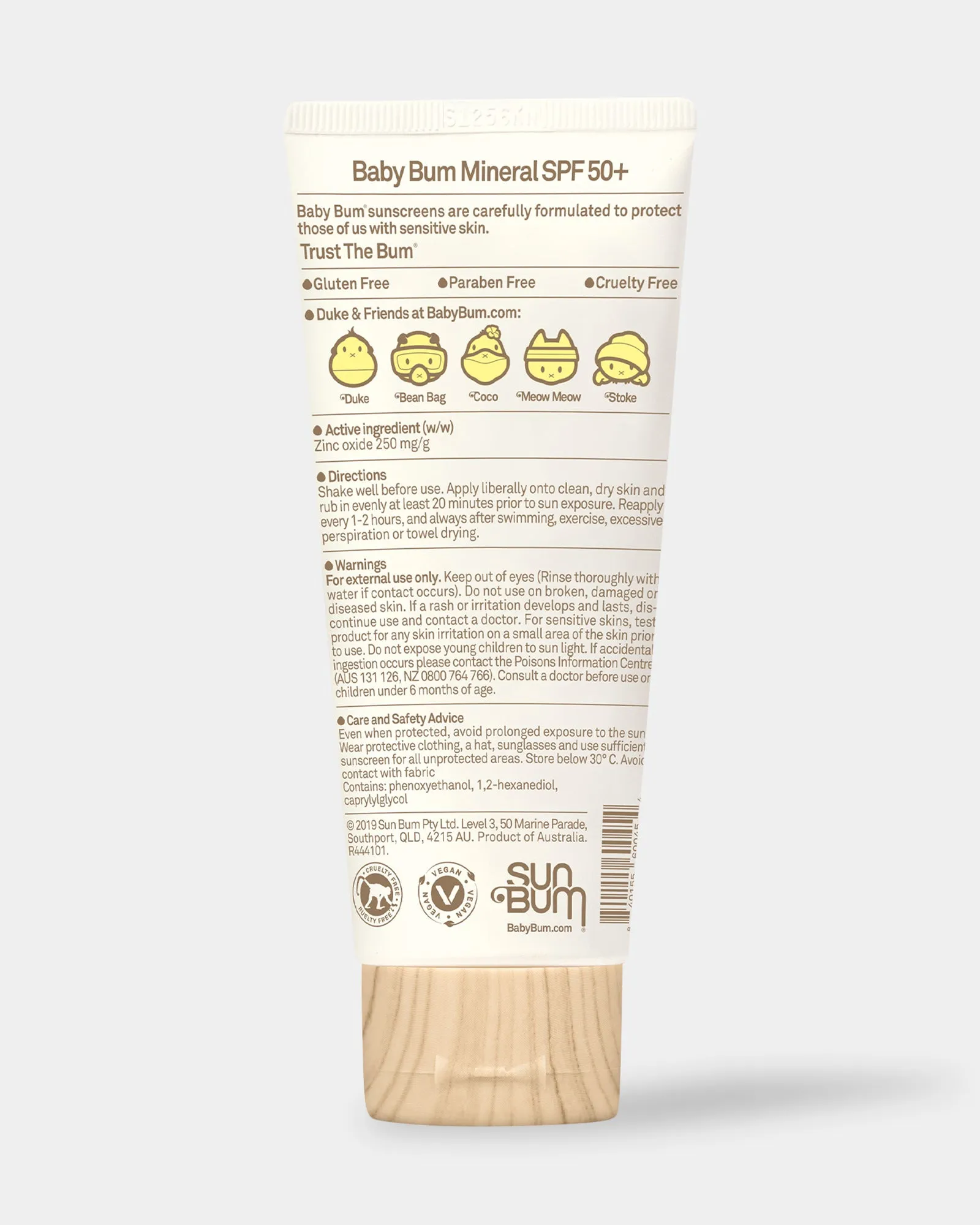Baby Bum Mineral SPF 50  Sunscreen