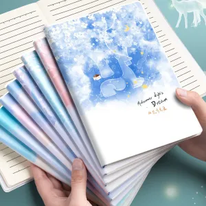 Buku Notebook B5 Sampul Eva Waterproof Tebal Halaman Bergaris SBRB556