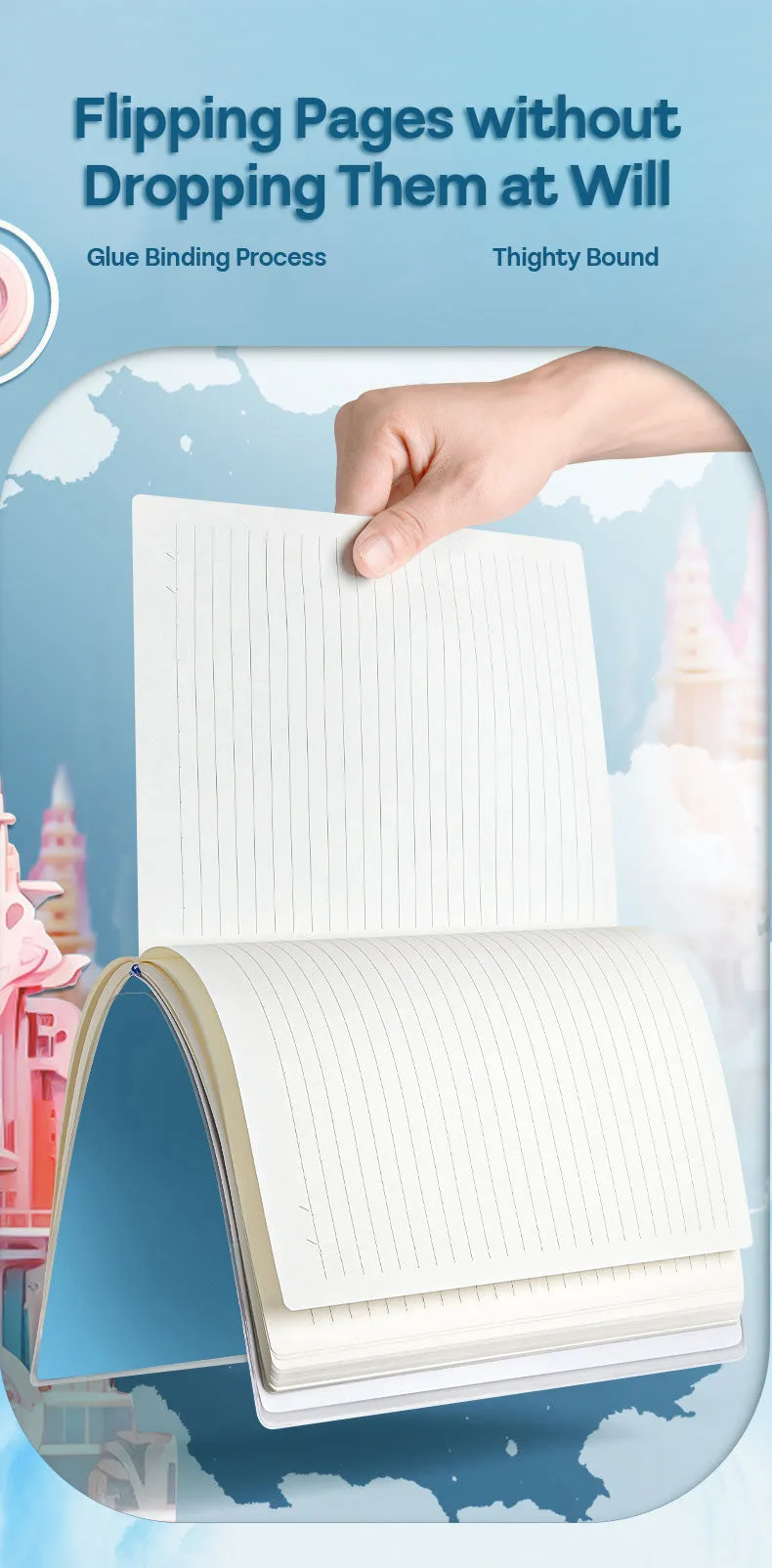 Buku Notebook B5 Sampul Eva Waterproof Tebal Halaman Bergaris SBRB556