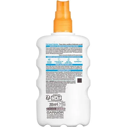 Garnier Sensitive Expert  Children's spray SPF 50  200ml, Ambre Solaire