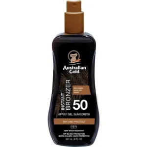 Gel spray Spf 50 with bronzer 237ml, Australian Gold