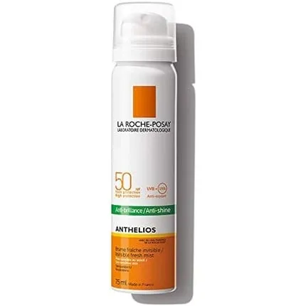 La Roche Posay Anthelios Invisible anti-shine refreshing spray Spf 50 75 ml, La Roche-Posay
