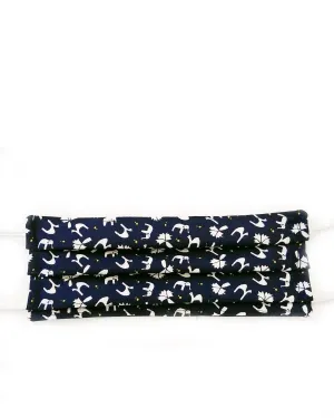 Medium Child Navy Elephant Face Mask