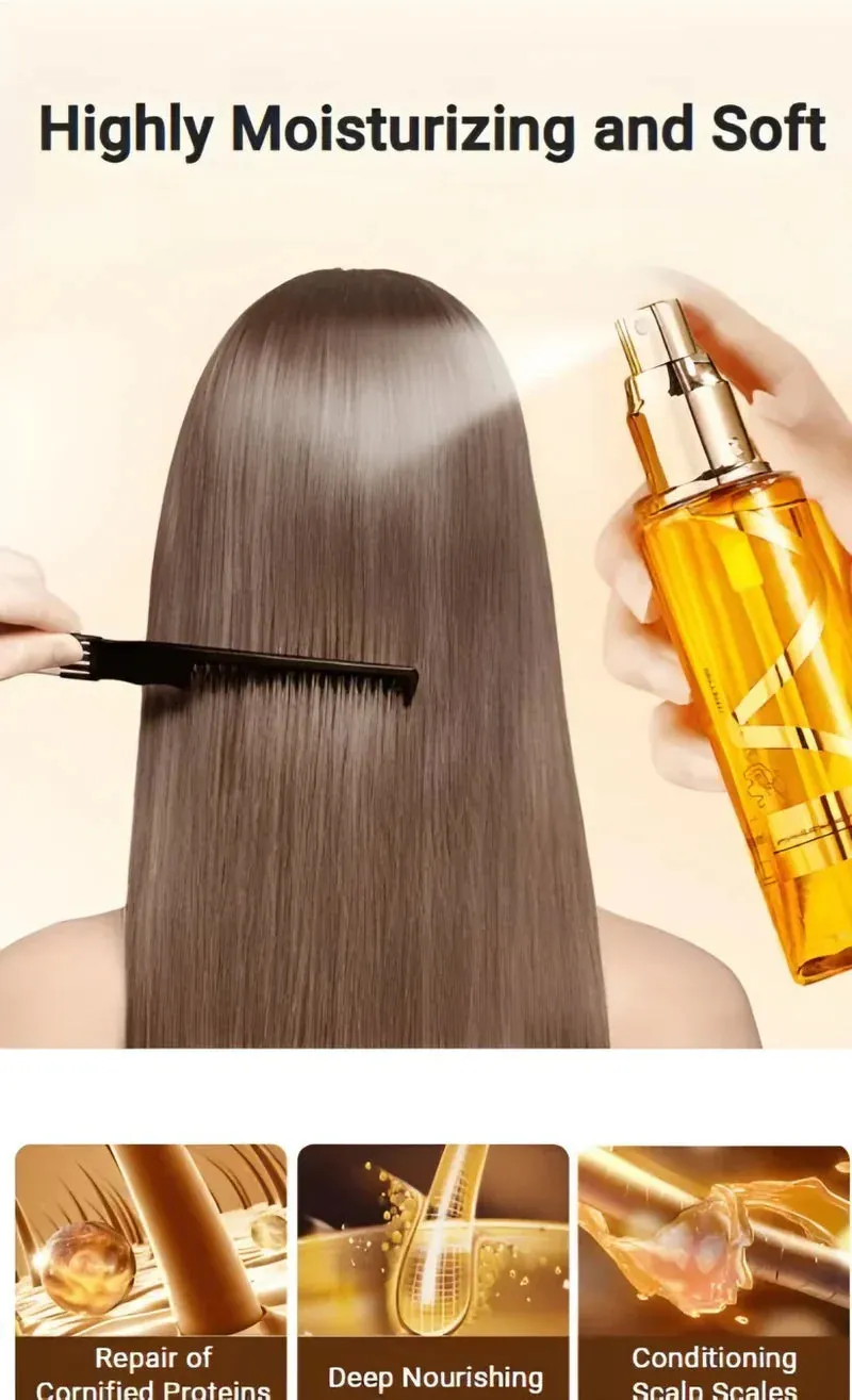 Moisturizing & Strengthening Hair Oil Perfume Spray ( BUY 1 GET 1 FREE )