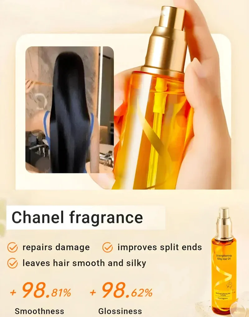 Moisturizing & Strengthening Hair Oil Perfume Spray ( BUY 1 GET 1 FREE )
