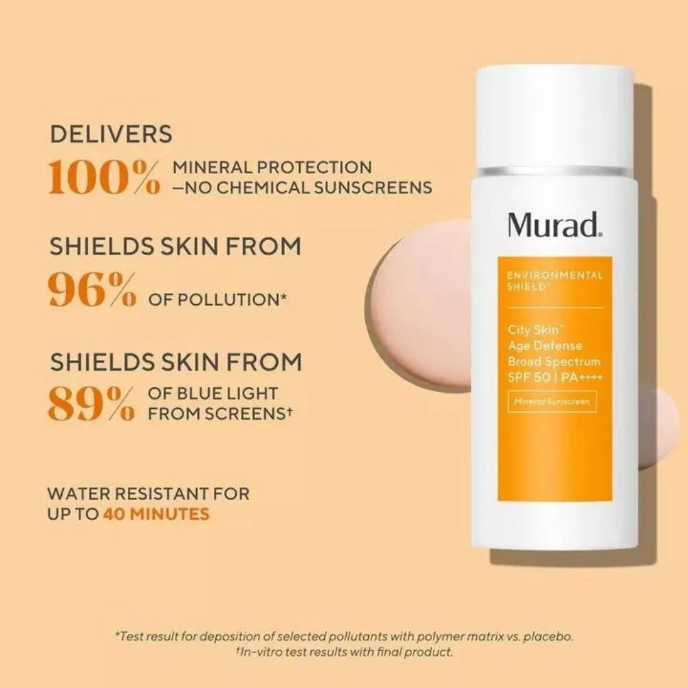 Murad City Skin Age Defense Broad Spectrum SPF 50 | PA    