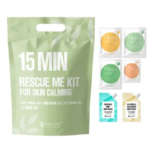 Naisture 15 Minute Rescue Me Kit for Skin Care & Beauty (6pack)