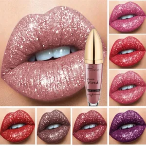 New Year Sale 73% OFF - Diamond Lip Gloss Matte To Glitter Liquid Lipstick