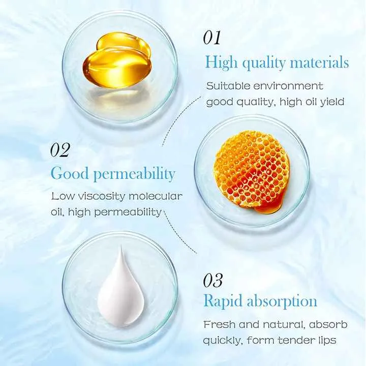 Private Label Natural Moisturizing-قناع شفاه مرطب