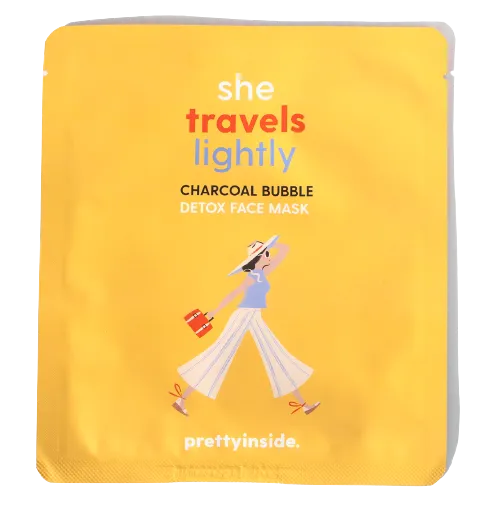 She Travels Lightly Face Mask