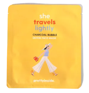 She Travels Lightly Face Mask