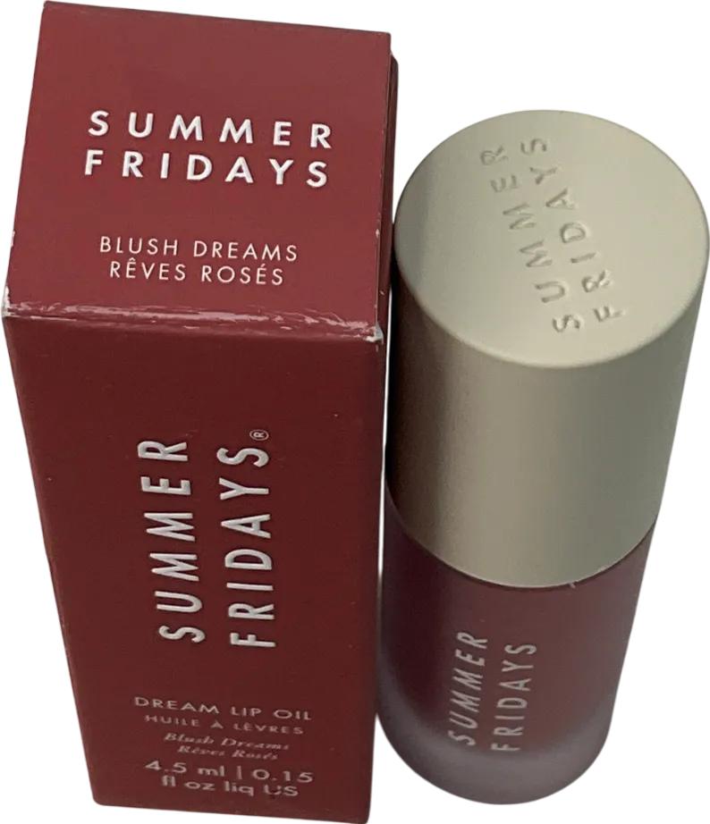 Summer Fridays Dream Lip Oil Blush Dreams 4.5