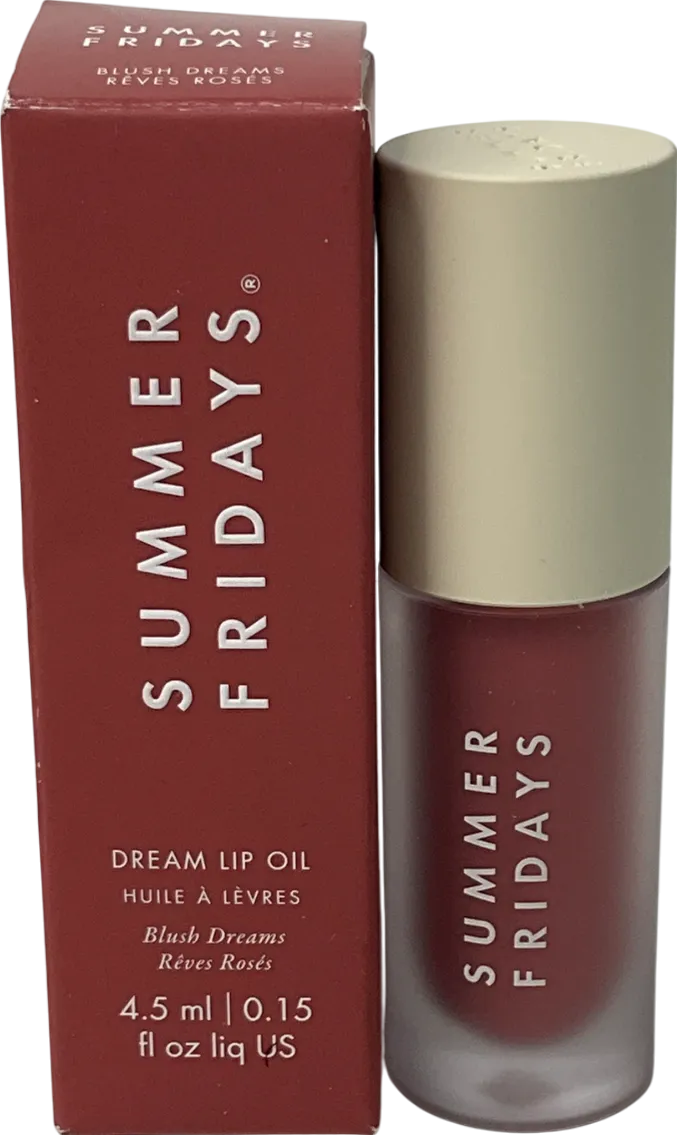 Summer Fridays Dream Lip Oil Blush Dreams 4.5