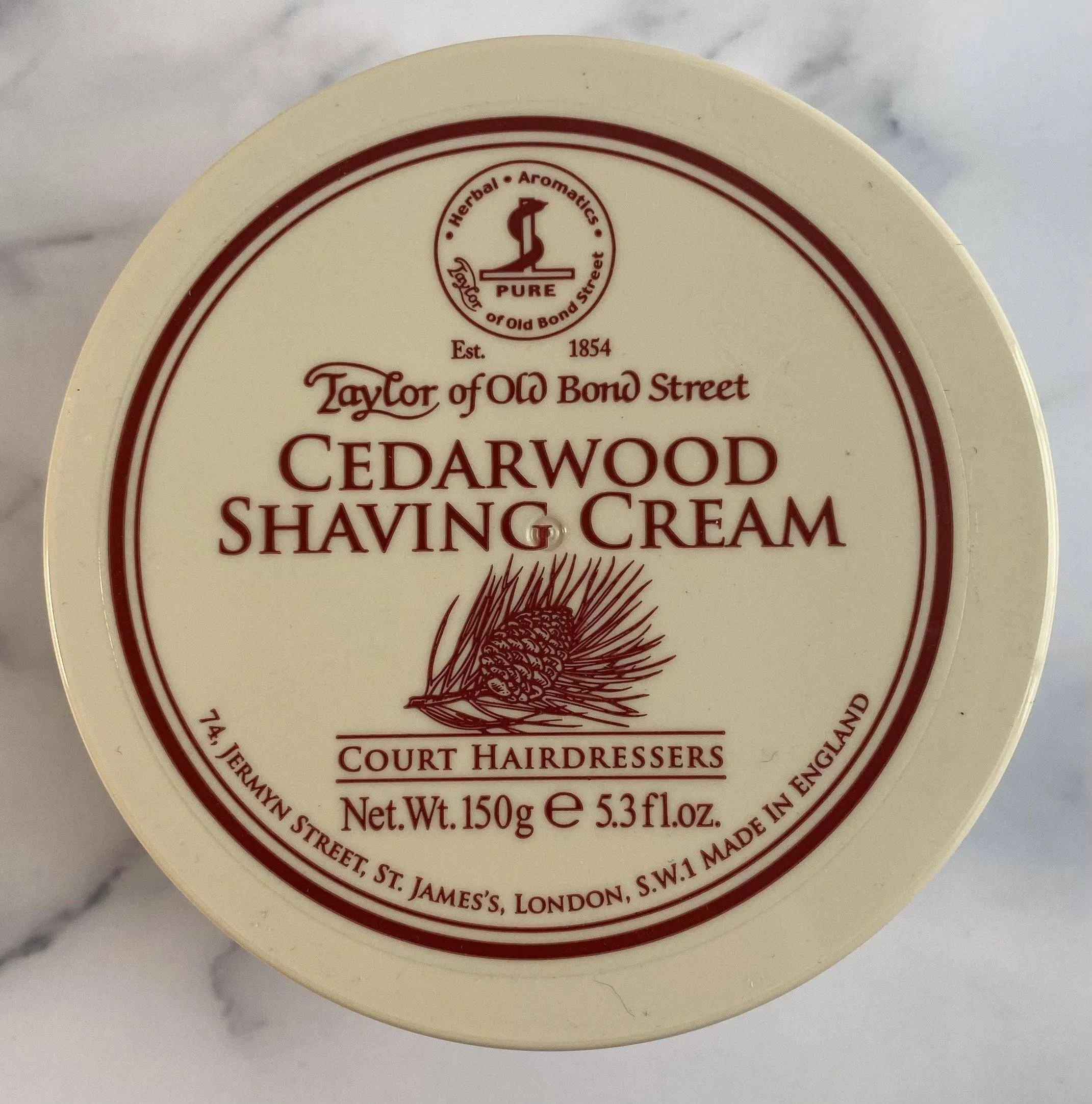 Taylor of Old Bond Street - Cedarwood Shaving Cream