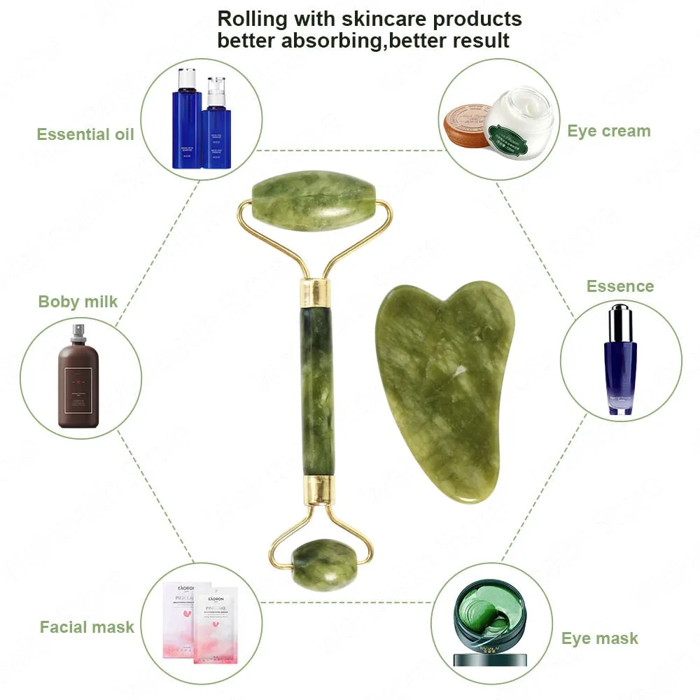 TEEK - Natural Jade Face Tools