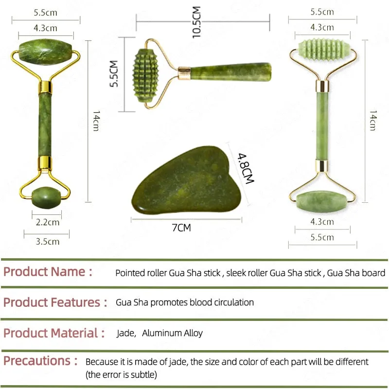 TEEK - Natural Jade Face Tools