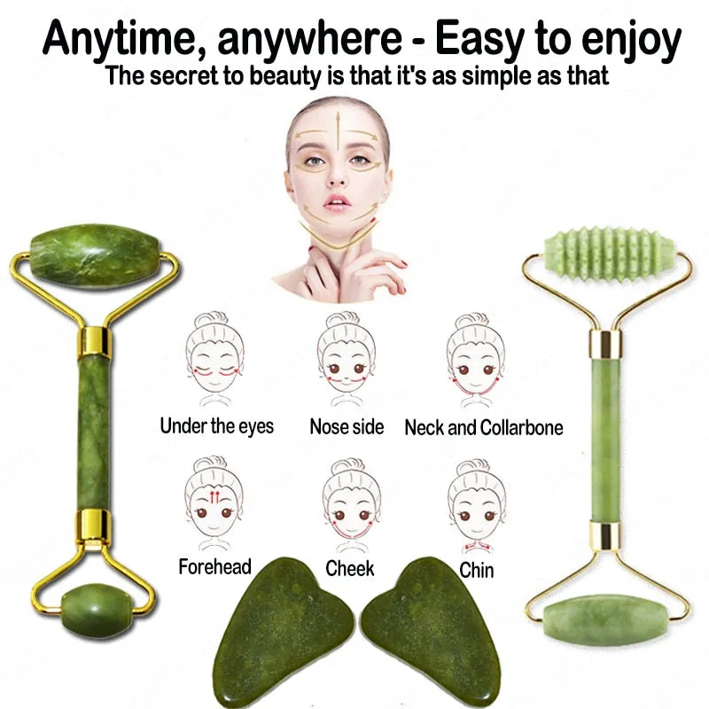 TEEK - Natural Jade Face Tools