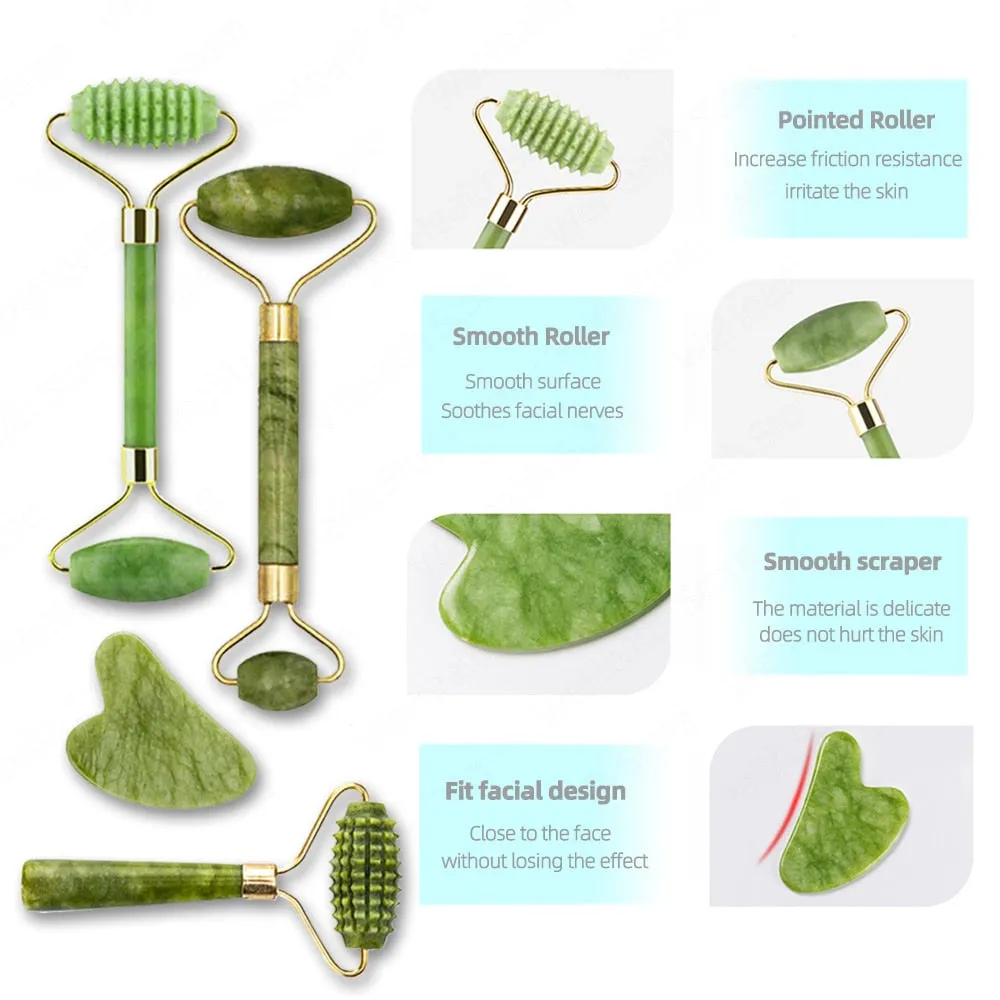 TEEK - Natural Jade Face Tools