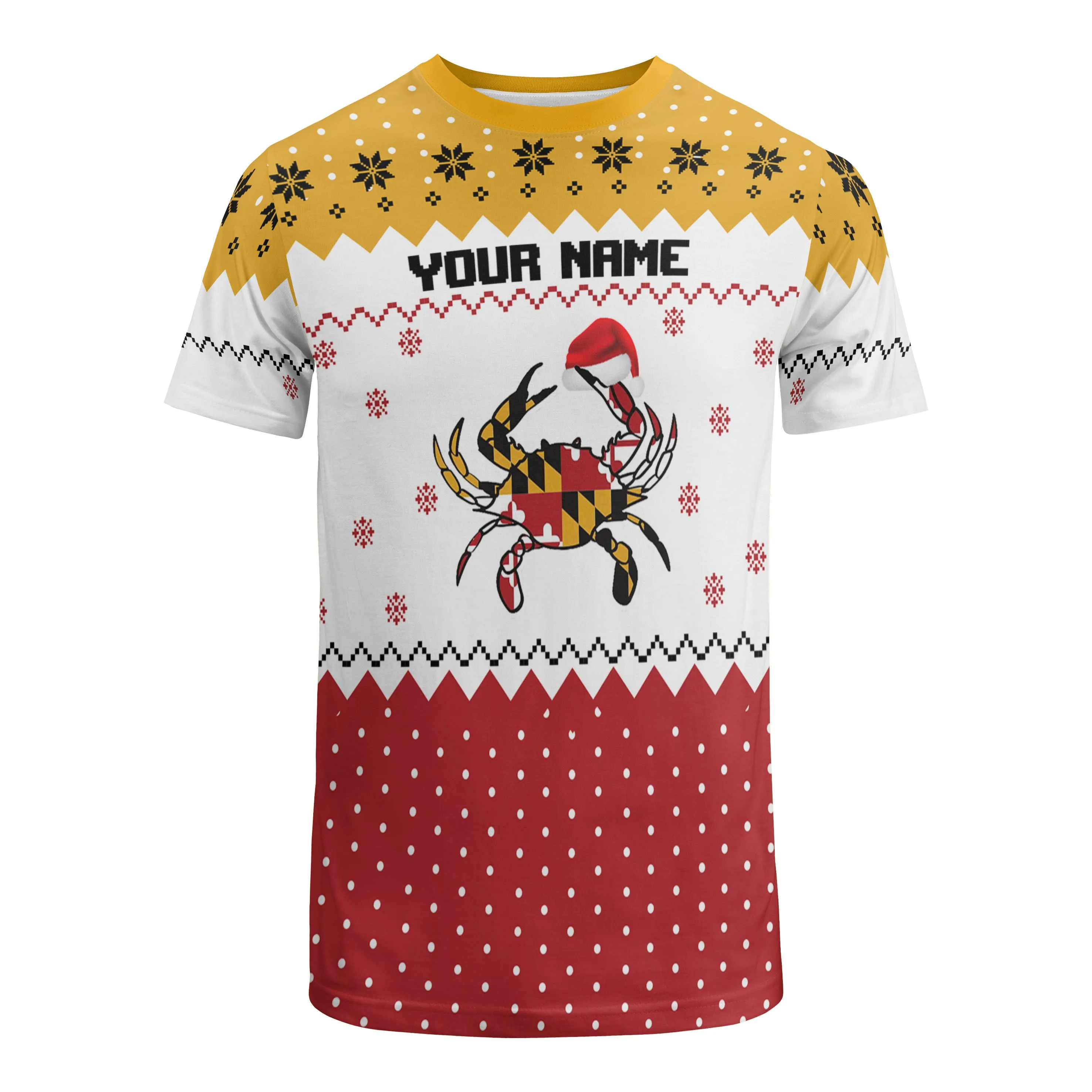 Unisex Customized Maryland Premium T-shirt 100% Polyester