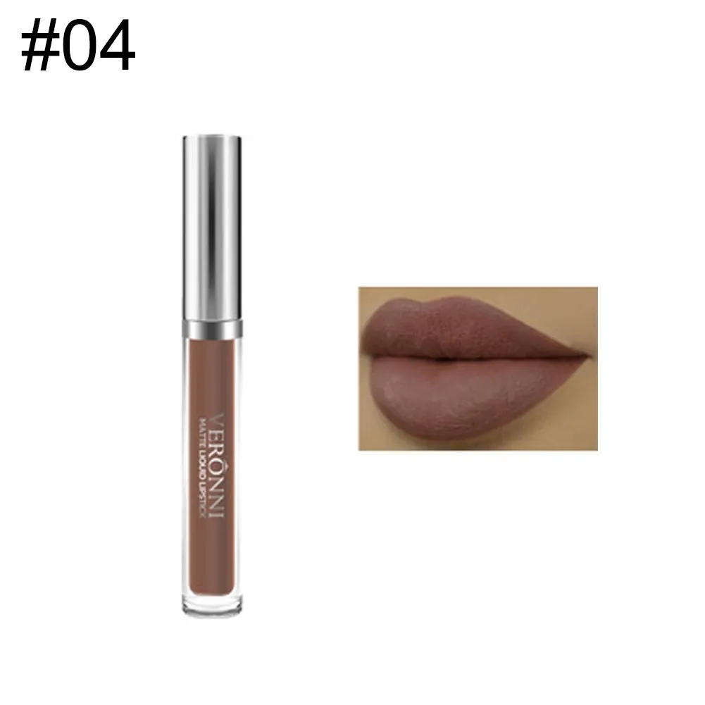 VERONNI Women Matte Liquid Lipstick & Free Lip Liner