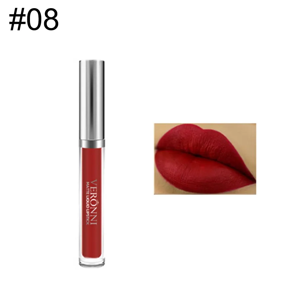 VERONNI Women Matte Liquid Lipstick & Free Lip Liner
