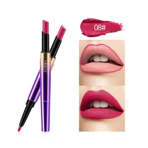Waterproof Moisturizer Double-end Lip Liner Stick Pencil